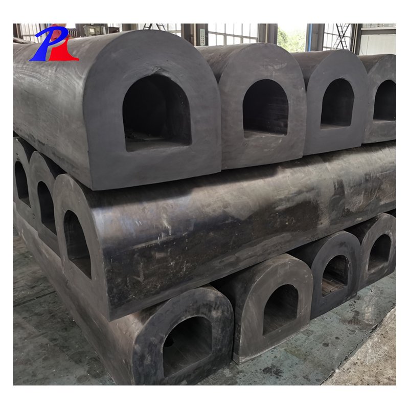 Marine Type D Rubber Fender For Ship / Vessel