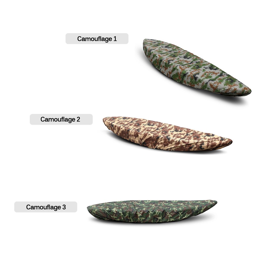 Lightweight Professional Universal Camouflage Kayak Cover Canoe Boat Full Cover Shield