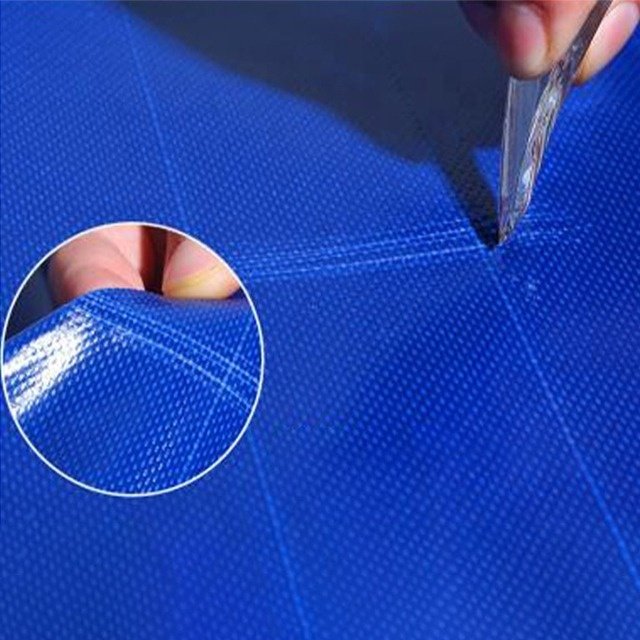 Knife PVC Coated Tarpaulin Fabric, Nylon Tarpaulin for Rubber Boat and Tents