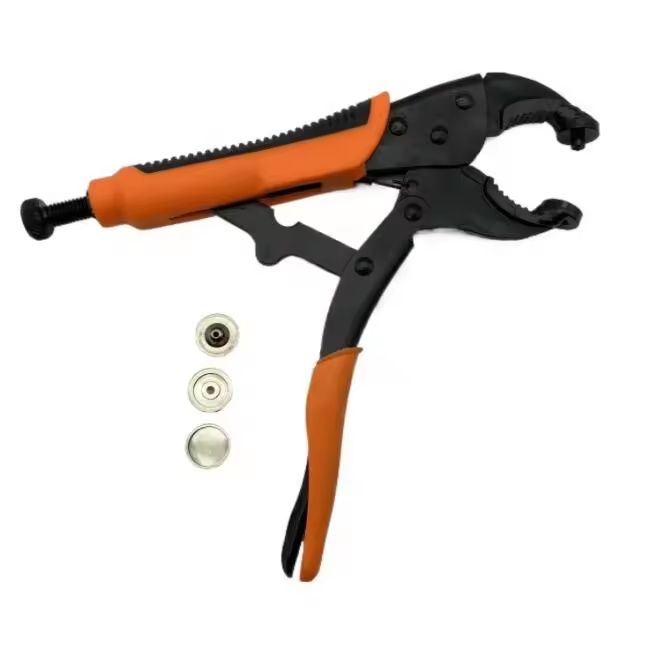 High Quality Stainless Steel Screws Large Button Snap Pliers With Tool Kit for Ships Clothing Canvas Snap Set