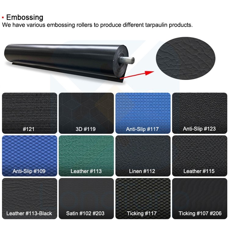 LONA PVC Vinyl Coated PVC Canvas Tarpaulin Fabric in Roll Cover Outdoor Items Eco-friendly Waterproof