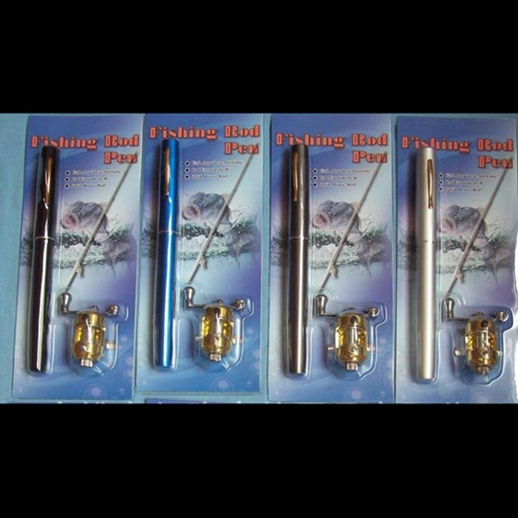 Factory Mini Pen Fishing Rod Sea Reel Tackle Kit Children Gifts 100cm Ice Fishing Mini Rod