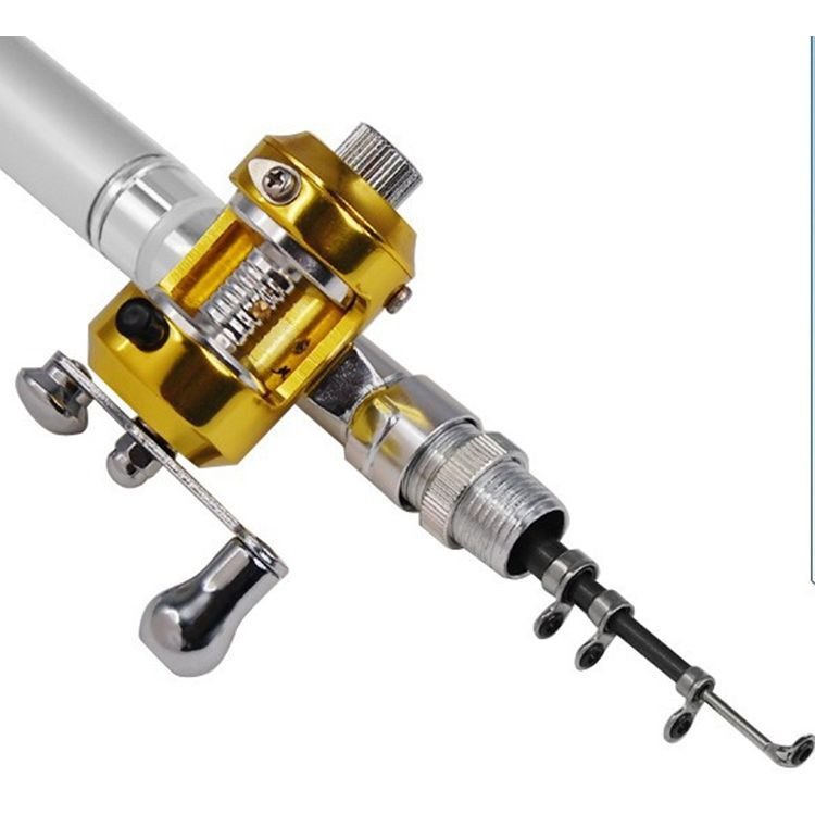 Factory Mini Pen Fishing Rod Sea Reel Tackle Kit Children Gifts 100cm Ice Fishing Mini Rod