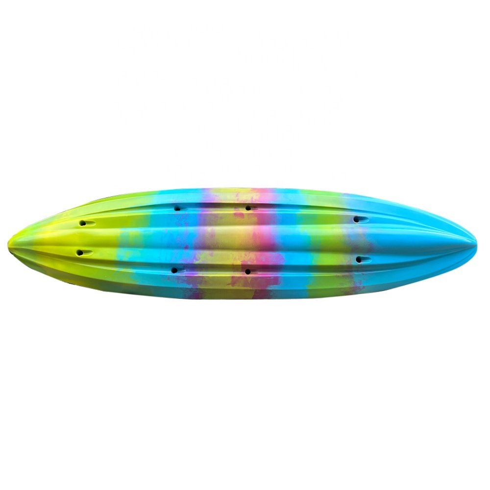 2+1person Multi-purpose Kayak Take New Foot Pedal Kayak Model LLDPE Recreational Paddle Sport Kayak