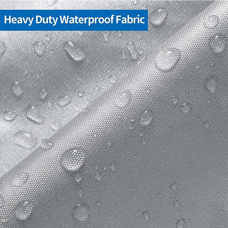 Factory Customized 600D Oxford Cloth Boat Cover Waterproof Anti-Cruise Wheel Yacht Protection Cover for Outdoor Fish Boating