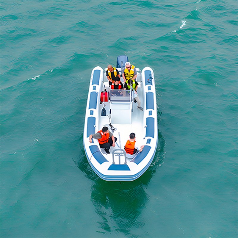 Liya 23Foot Aluminium Hull Big Deck RIB Boat
