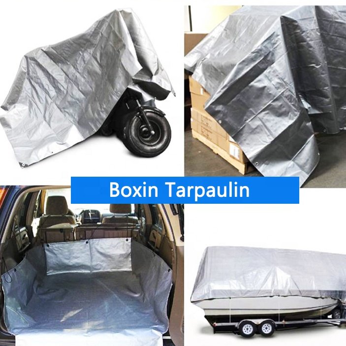 Heavy Duty Tarpaulin Anti-aging Corrosion Canopy Tarp Tent for Car Boat Truck Protector