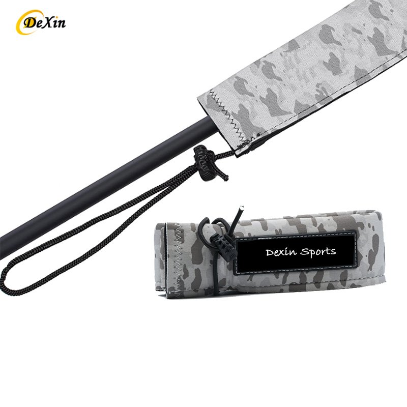 Custom Size 170CM 190CM Fishing Rod Sleeve Sock Neoprene Fishing Rod Cover