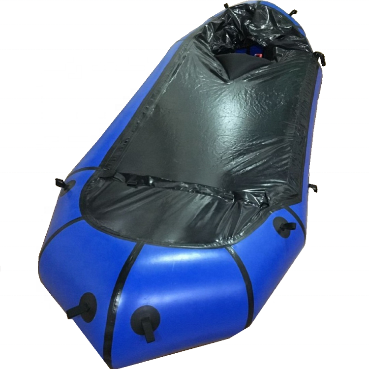 Waterproof Black Nylon 66 30D Ripstop Fabric With TPU Coated for Inflatable Boat Cover