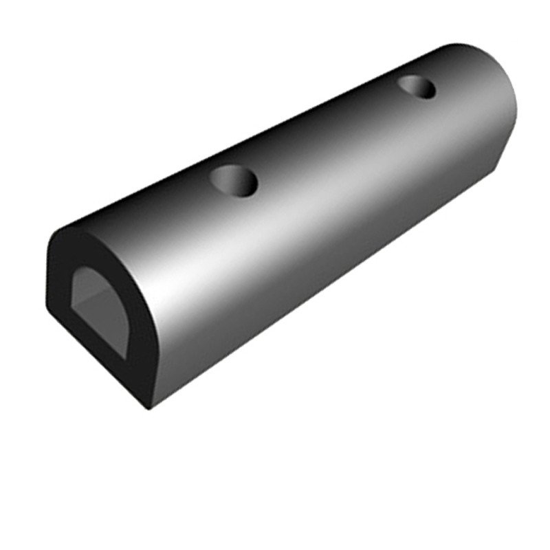 Rubber Fender Docking Bumper Fenders Rail Boat Marine Accessories