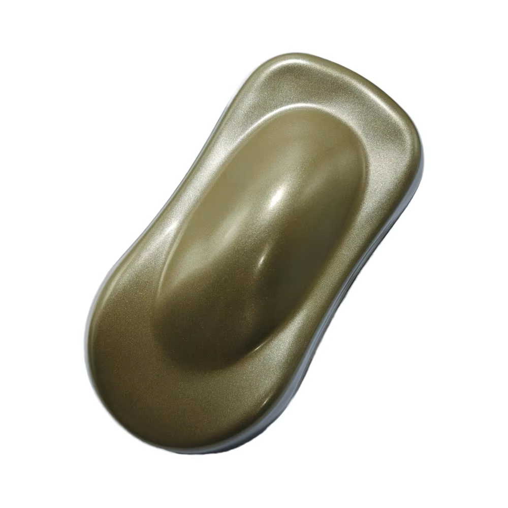 Factory Supply EPX2396 Gold Powder Coating Chemical Resistance Epoxy Polyester Powder Coating for Building Coating