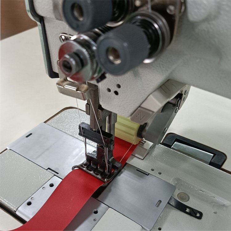 Hot Sale Cylone Sewing Double Needle Lockstitch Walking Foot Industrial Sewing Machine With Spare Parts Electronic 100cm Large