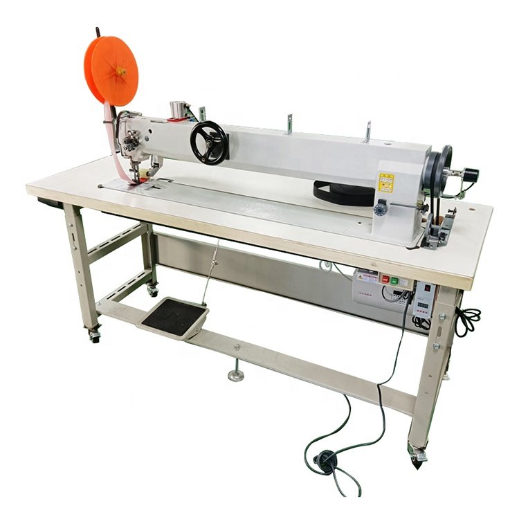 Hot Sale Cylone Sewing Double Needle Lockstitch Walking Foot Industrial Sewing Machine With Spare Parts Electronic 100cm Large
