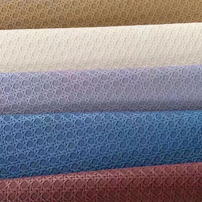 Marine Grade PU Leather Embossed Stretch Interior Seat Cover for Boats Yachts Sofas Bags Garments Decorative Purposes