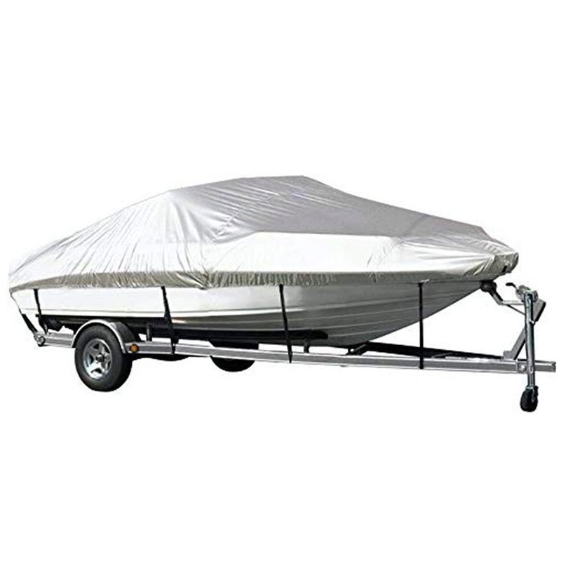 Marine Grade Polyester Cloth Waterproof Custom Boat Cover V-Hull Tribody Anti-UV Speedboat Cover