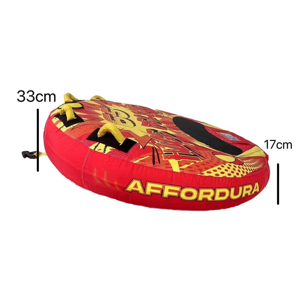 Towable Tubes for Boating for 2,boat Tube Towable Water Tube Inflatable,1-2 Rider Tube for Boating & Watersports