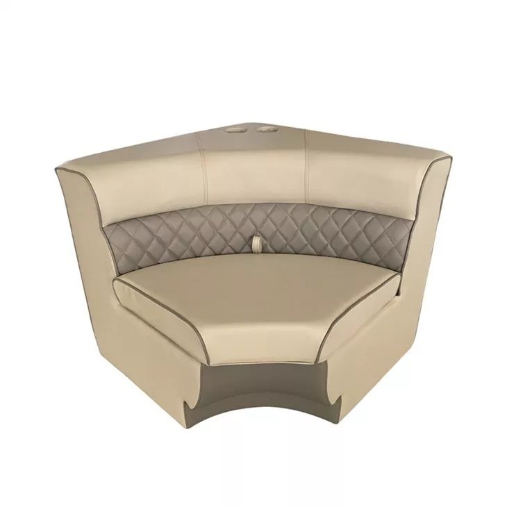 Factory Directly Marine Luxury Deluxe Comfort Pontoon Furniture Sofa Pontoon Boat Sofa Series Bench Seats
