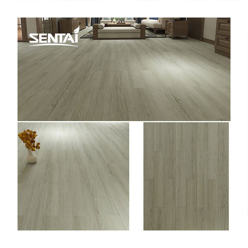 Direct Factory Wood Grain Pvc Vinyl Boat Floor Covering Sentai SPC Flooring Special Floor for Shopping Mall