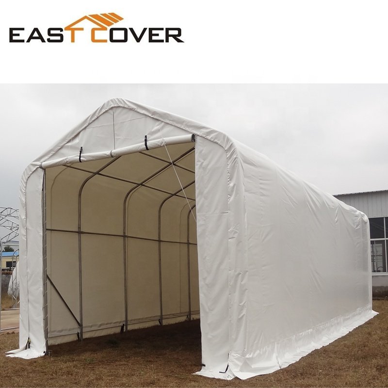 16'x43' Prefab Quick Waterproof Portable Canvas Boat Canopy Tent Shelter