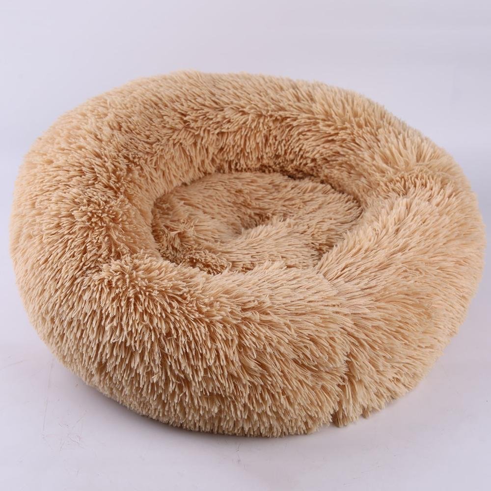 Ready to Ship Many Sizes Stock Winter Warm Luxury Plush Cat House Dog Pet Products Pet Bed