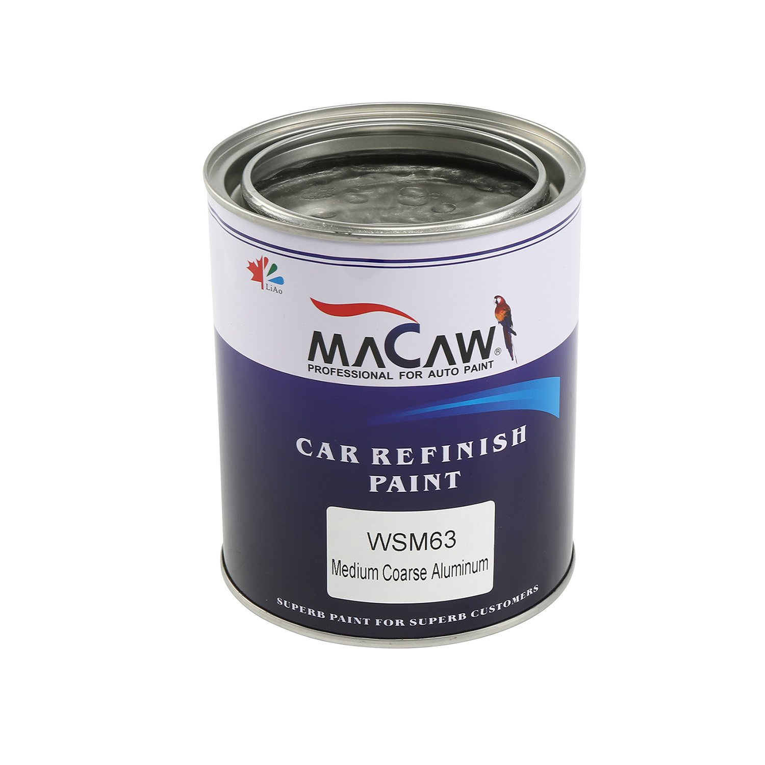1K Silver Acrylic Metallic Automotive Car Paint