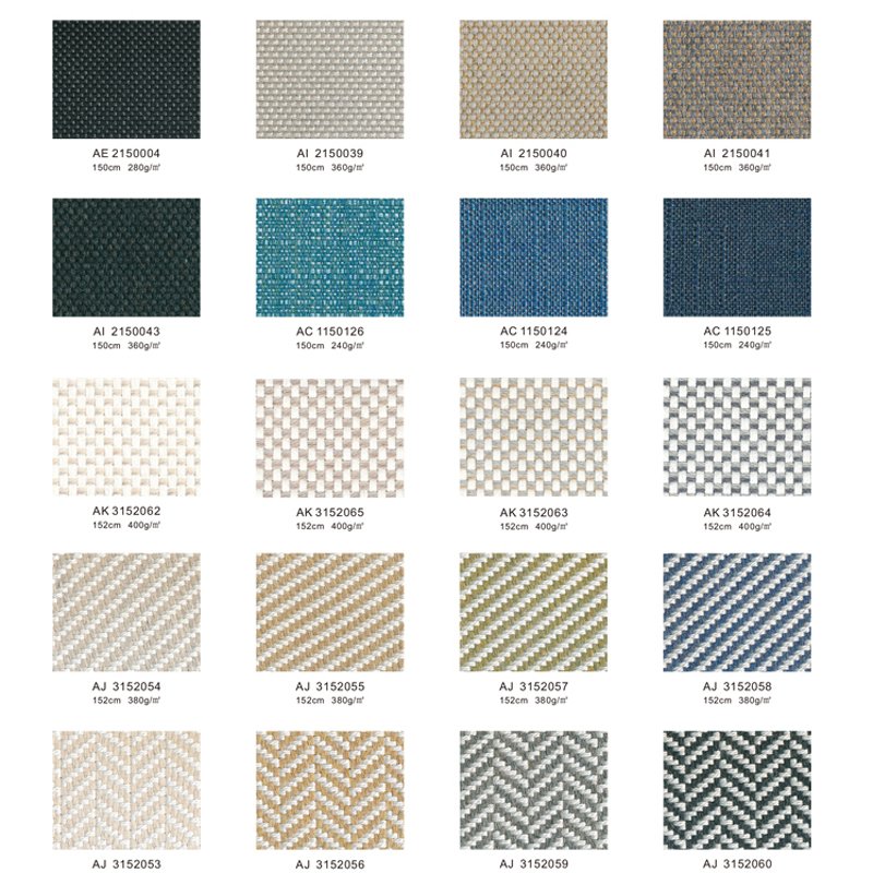Customized Canvas Fabric Awning Fabric Beach Chair Fabric Stripe Canvas Waterproof PU Coating