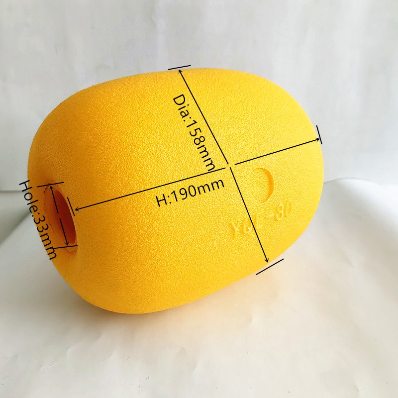 Yinqiu Direct Manufacturer EVA YQE-30 SHE-30 Fishing Float Buoys for Purse Seine Net