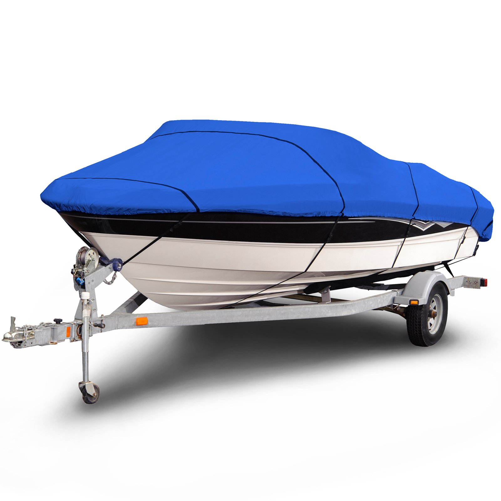 Custom Made PVC Plastic Trailerable Heavy Duty Waterproof Boat Cover