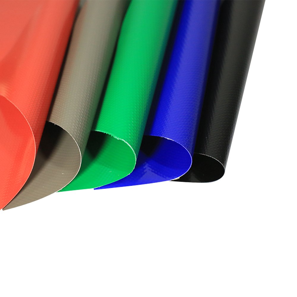 900gsm High Tensile PVC Coated Tarpaulin Truck Side Curtain Container Cover