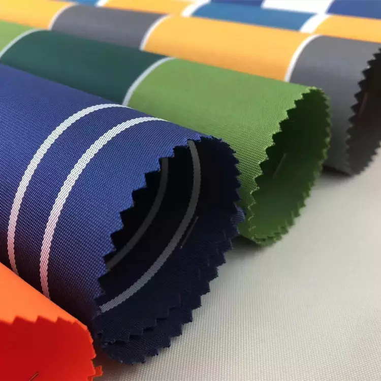 100% Polyester Yarn-dyed Oxford Fabric Waterproof and Anti-UV Sunshade Fabric for Boat Tent Awning