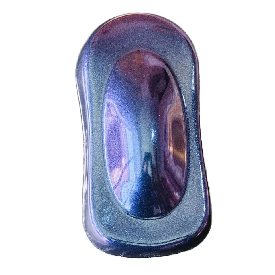 Top Quality PPBS1002 Purple Color Powder Coating Weather Resistance Automotive Paint Powder Coating