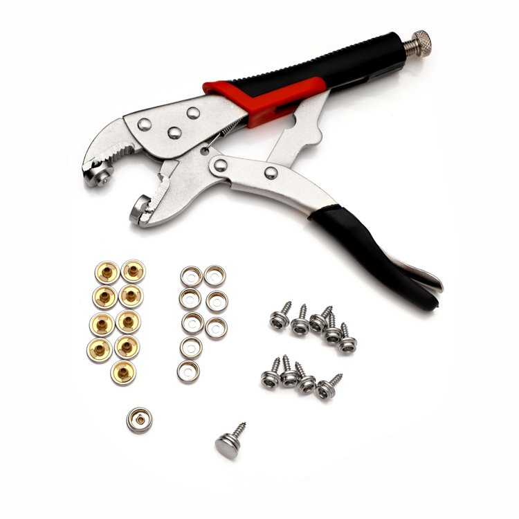 YUHANG Snap Setter Pliers, Locking Plier, Snap Tool