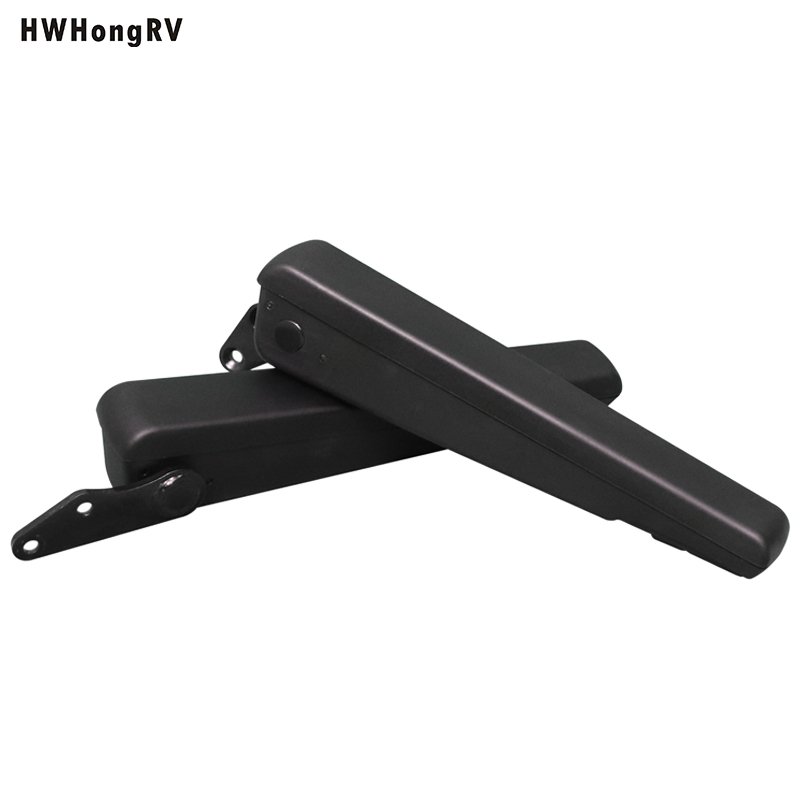 2 PCS Universal Adjustable Car RV Boat Truck Van Seat Arm Rest ABS Plastic and Metal Cover Interior Storage Box