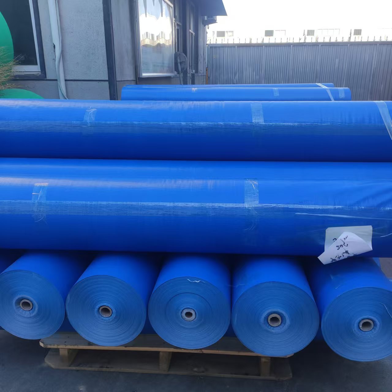 Cheap 160 GSM 2X300 Meters Tarp PE Tarpaulin Cover Manufacturer JINCANG