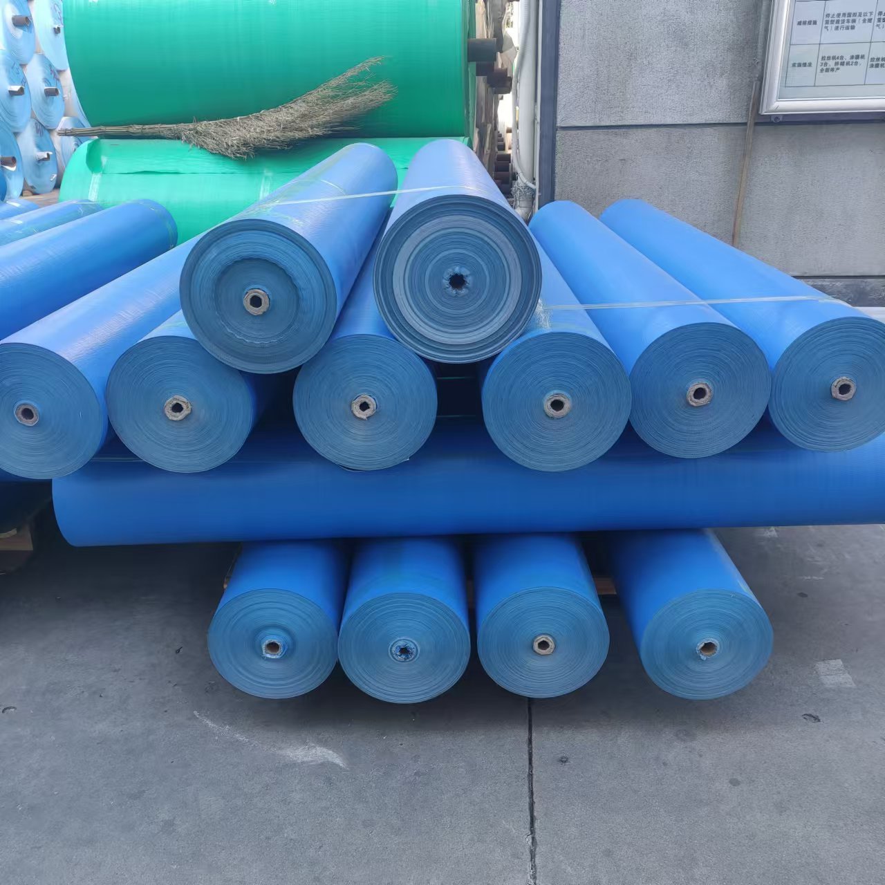 Cheap 160 GSM 2X300 Meters Tarp PE Tarpaulin Cover Manufacturer JINCANG