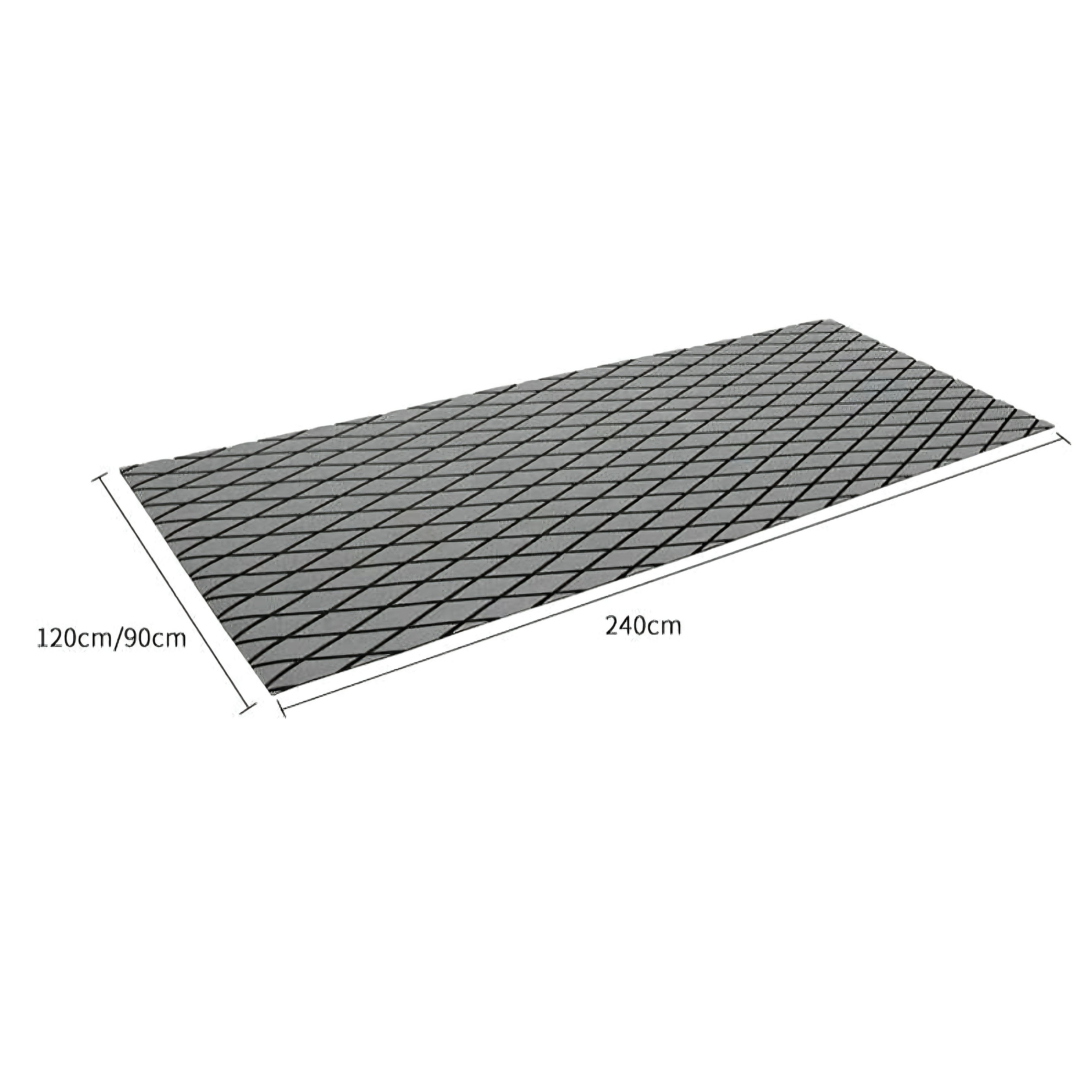 HEROES 240*120CM Sea Deck Anti UV Boat Flooring Self-Adhesive Synthetic Teak Brushed Outdoor Marine EVA Foam Deck Covering