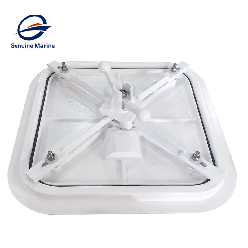 Genuine Marine Supplies Customized Aluminum Watertight Hatch Cover For Marine Work Boat Accessories