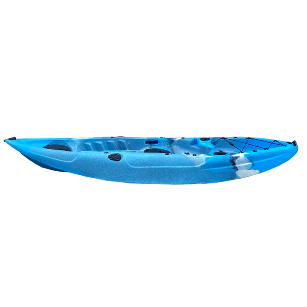 Popular Single Fishing Kayak Easy Take New Foot Pedal Kayak Model LLDPE Recreational Paddle Sport Kayak for Angler