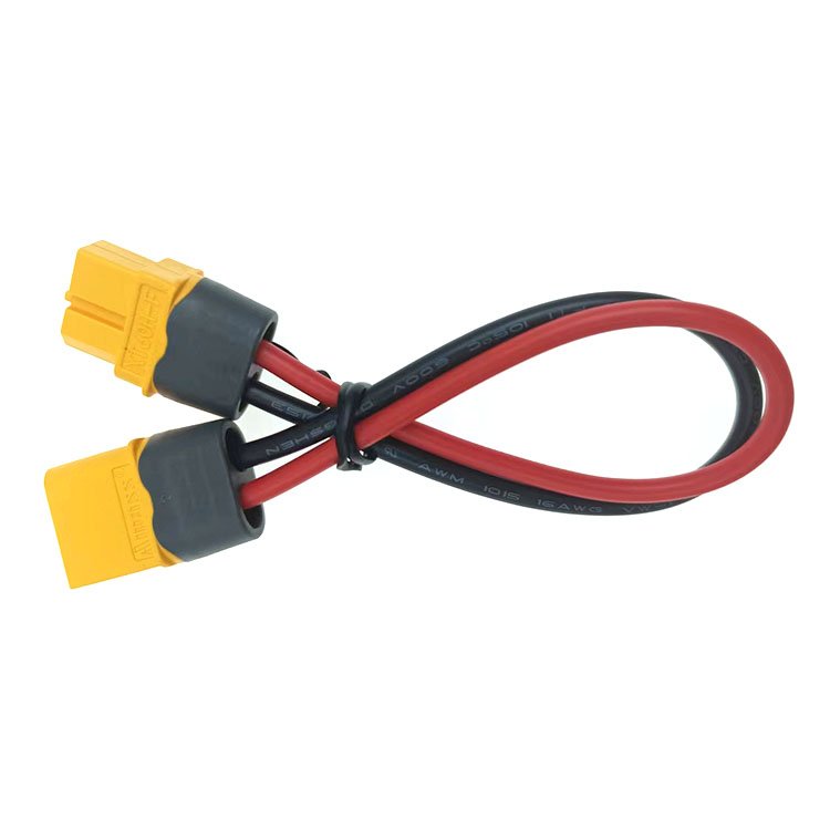 Amass XT60 Gold Plated Connector with Cap XT60 Male and Female Plug for RC Lipo Battery Cars Drones Airplane Car