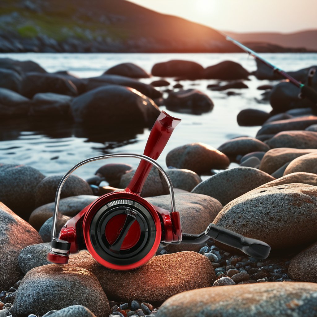 JA300 Left-Handed Trolling and Spinning Fishing Reel Plastic Aluminium with Graphite for River and Lake Fishing with Fake Bait