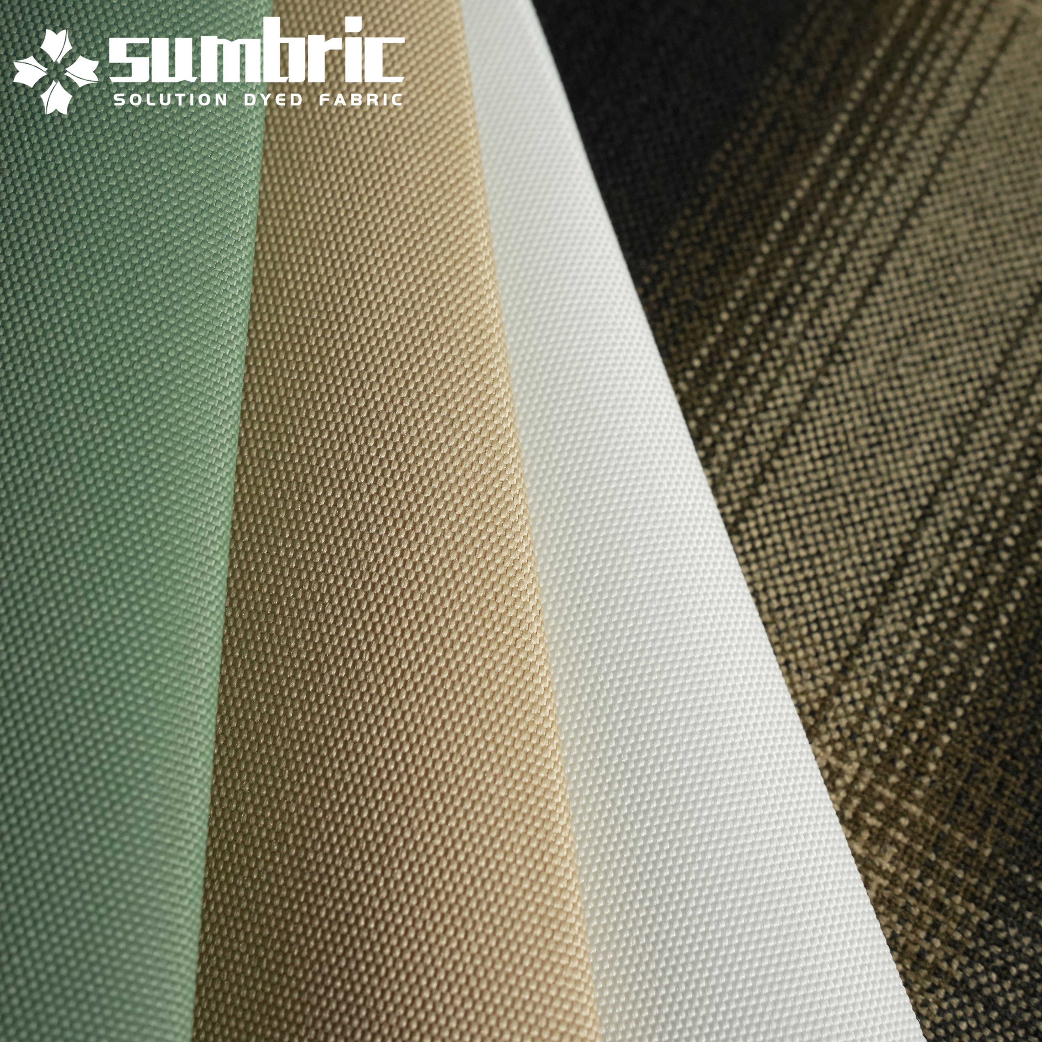 Sumbric Solution Dyed Outdoor Fabric Pu Coating Polyester Fabric Waterproof Fabric for Boat Fender Cover