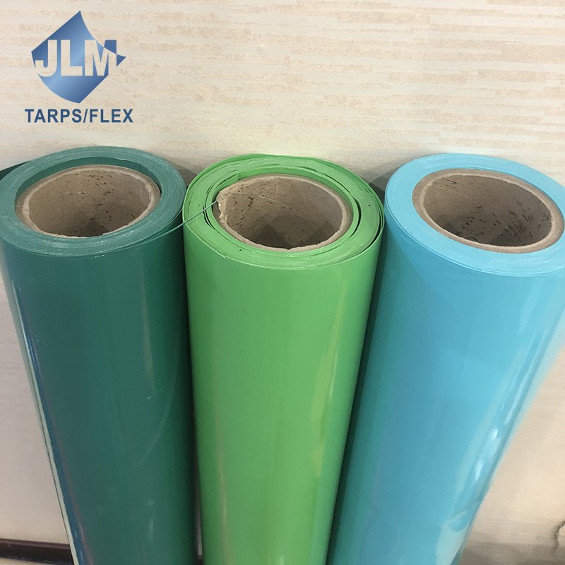 Jinlong Tarpaulin Vinyl 600 Gsm Pvc Vinyl Heavy Duty Material for Truck Tent Cover