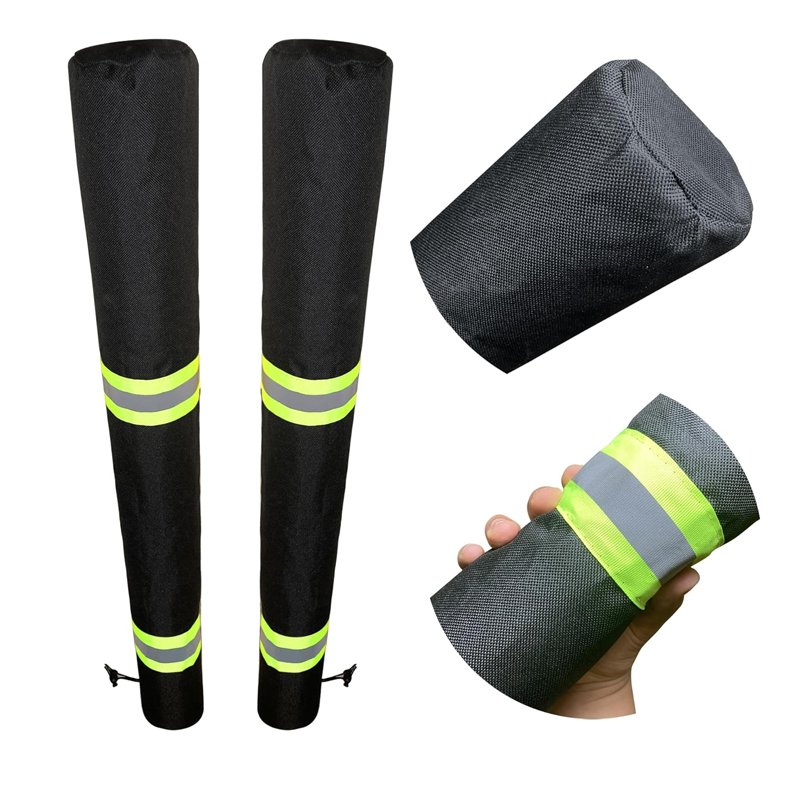 Heavy Duty Canvas Boat Trailer Capped Guide Pole Pad Cover Boat Trailer Guide Pole Pad and Cover
