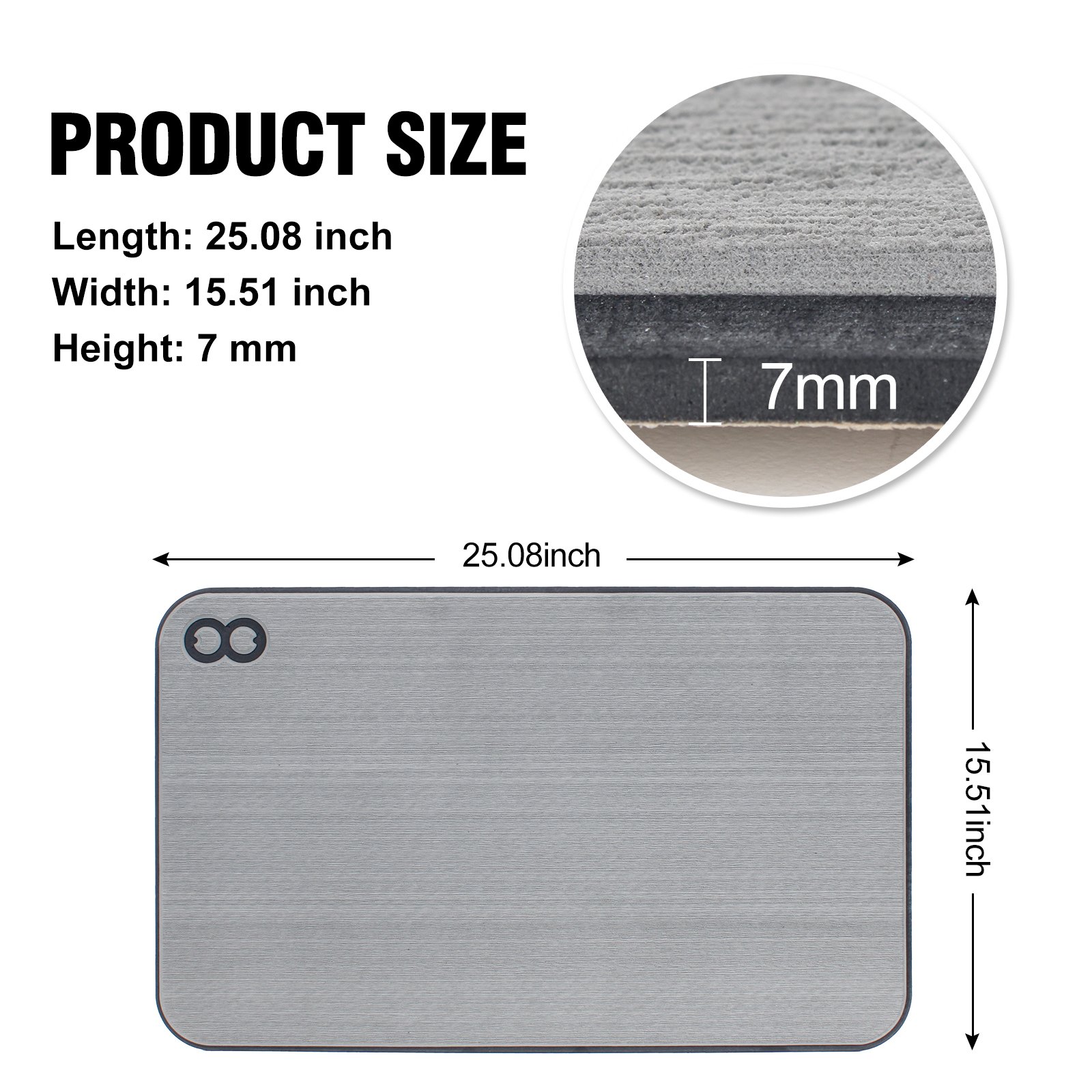 WOOWAVE Eva Mat Cooler Pad Ice Cooler Box Pad Cooler Box Pad for YETI Tundra Haul