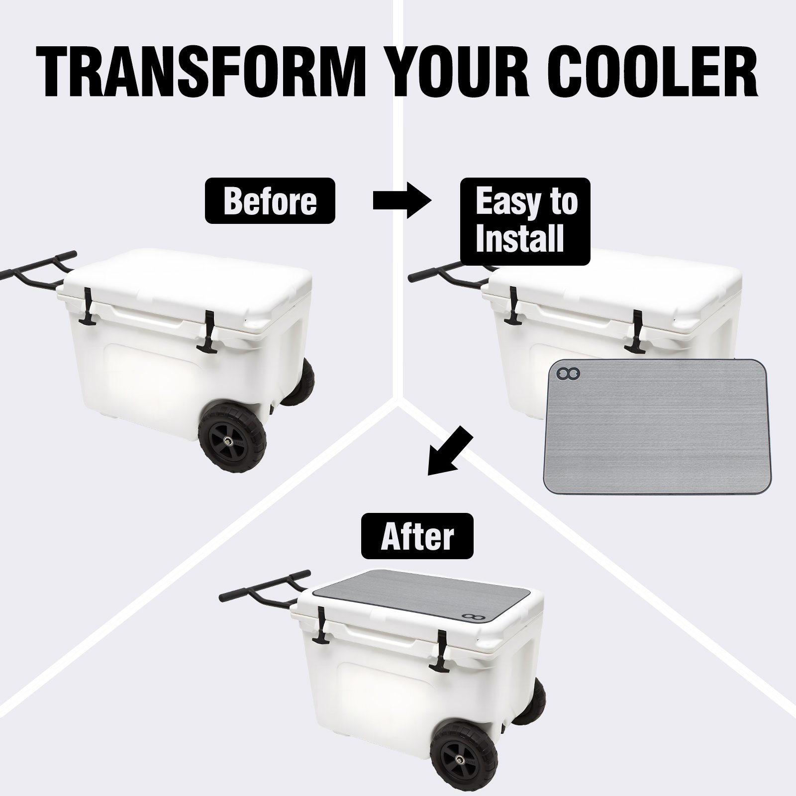 WOOWAVE Eva Mat Cooler Pad Ice Cooler Box Pad Cooler Box Pad for YETI Tundra Haul