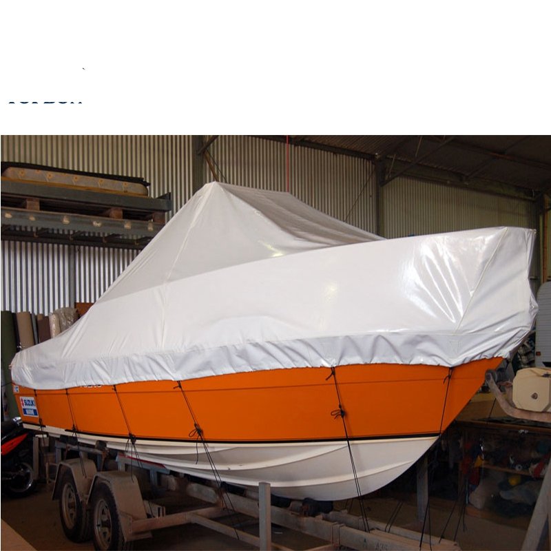 Factory Cost Price Waterproof Jet Boat Covers White Opaque Anti UV Marine Shrink Wrap Boat Pvc Heat Shrink Film