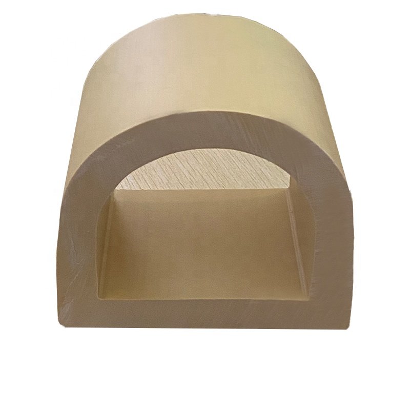 D Shape Type Durable Marine Solid Rubber Dock Fender Rubber Boat Bumpers With Accessories