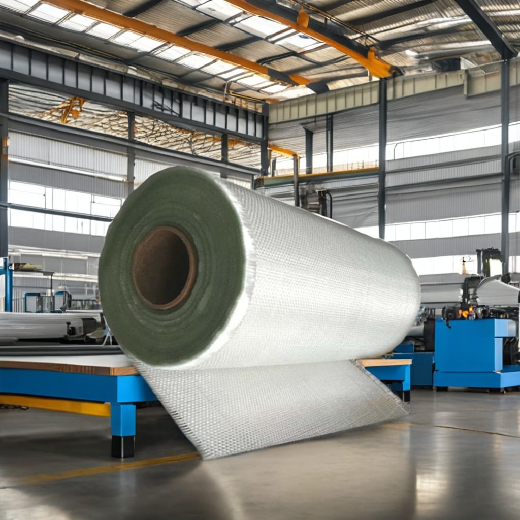 Silicone-Coated E-Glass Fiber Cloth for Car Bumper Used Fiberglass Woven Roving Cut-to-Size for Blind Application