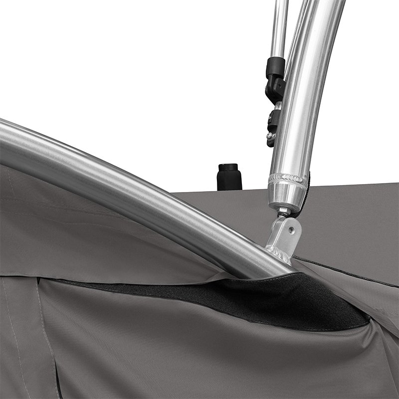 Custom Heavy-Duty Ski & Wakeboard Tower Boat Cover, Fits Boats 22 - 24 ft Long, Beam Width to 116 in Wide