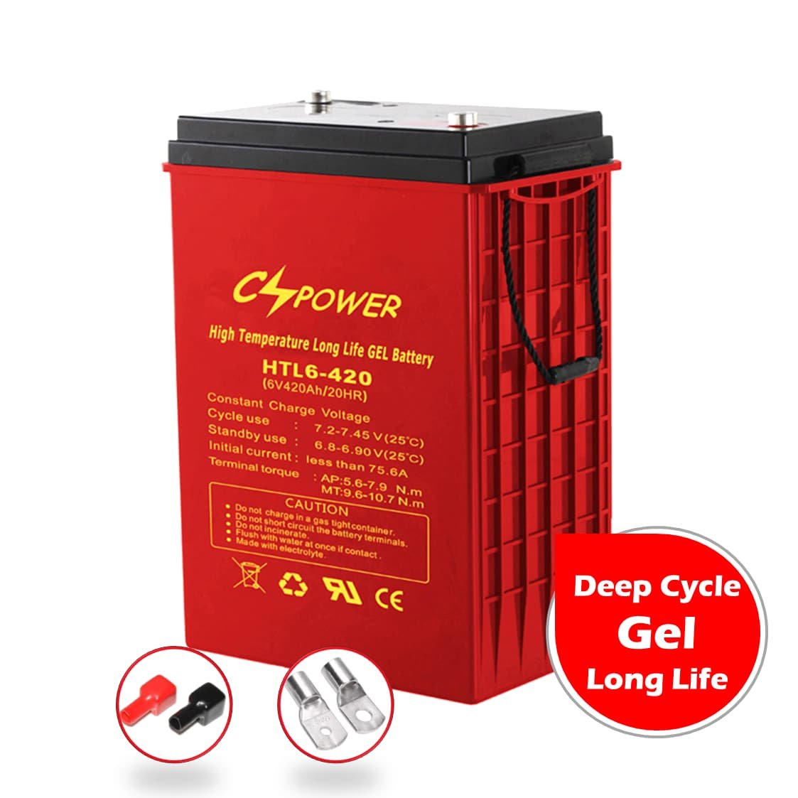 CSPower 12V 150Ah Rechargeable GEL Battery - Solar, Home Solar System China Manufacturer HTL12-150 VS Scare Sun RIT